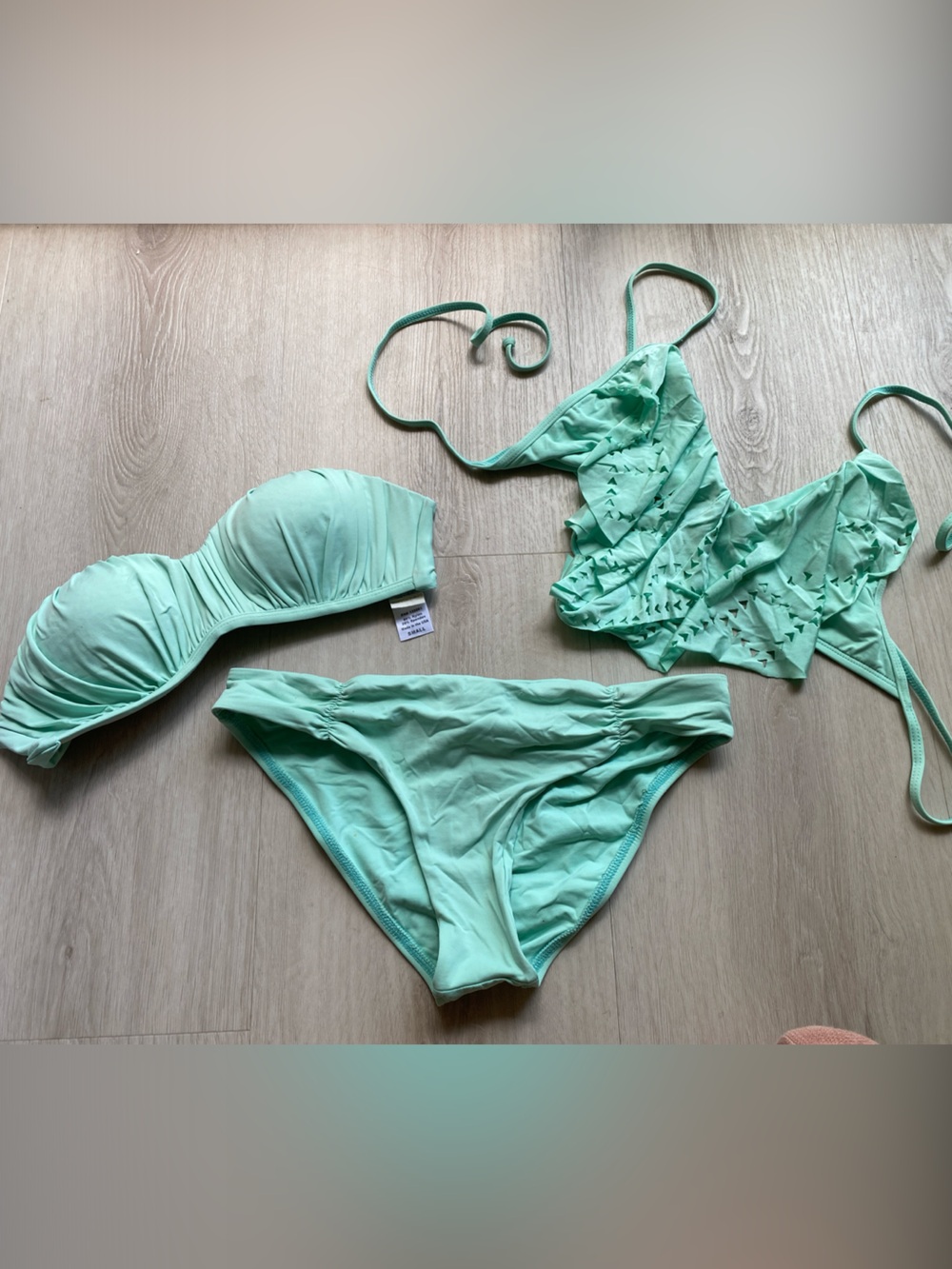 l*space Mint Green Bikini Bottoms